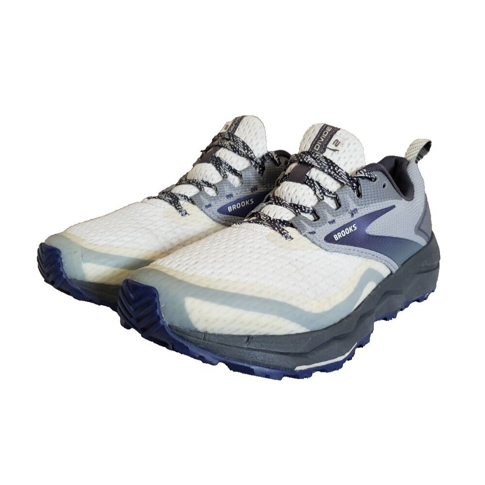 Brooks Divide 2 Women's Size 9 B Medium Blue Gray White Running Shoes
